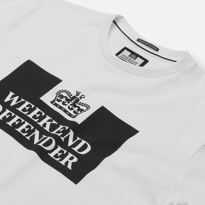 Мужская футболка Weekend Offender, цвет белый, размер S WOTS100-WHITE Prison Classics - фото 2