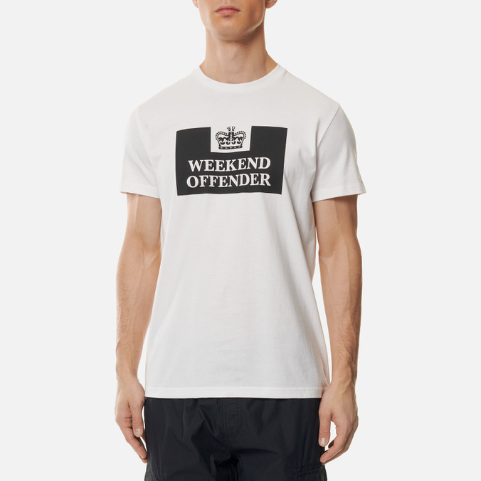 Мужская футболка Weekend Offender, цвет белый, размер S WOTS100-WHITE Prison Classics - фото 3
