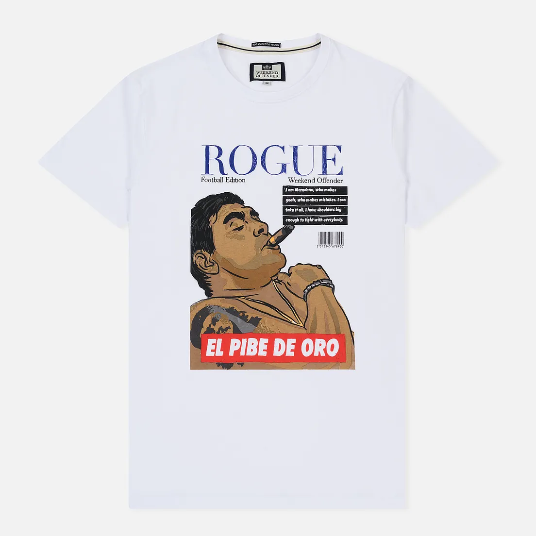 Weekend Offender Мужская футболка Rogue Maradona