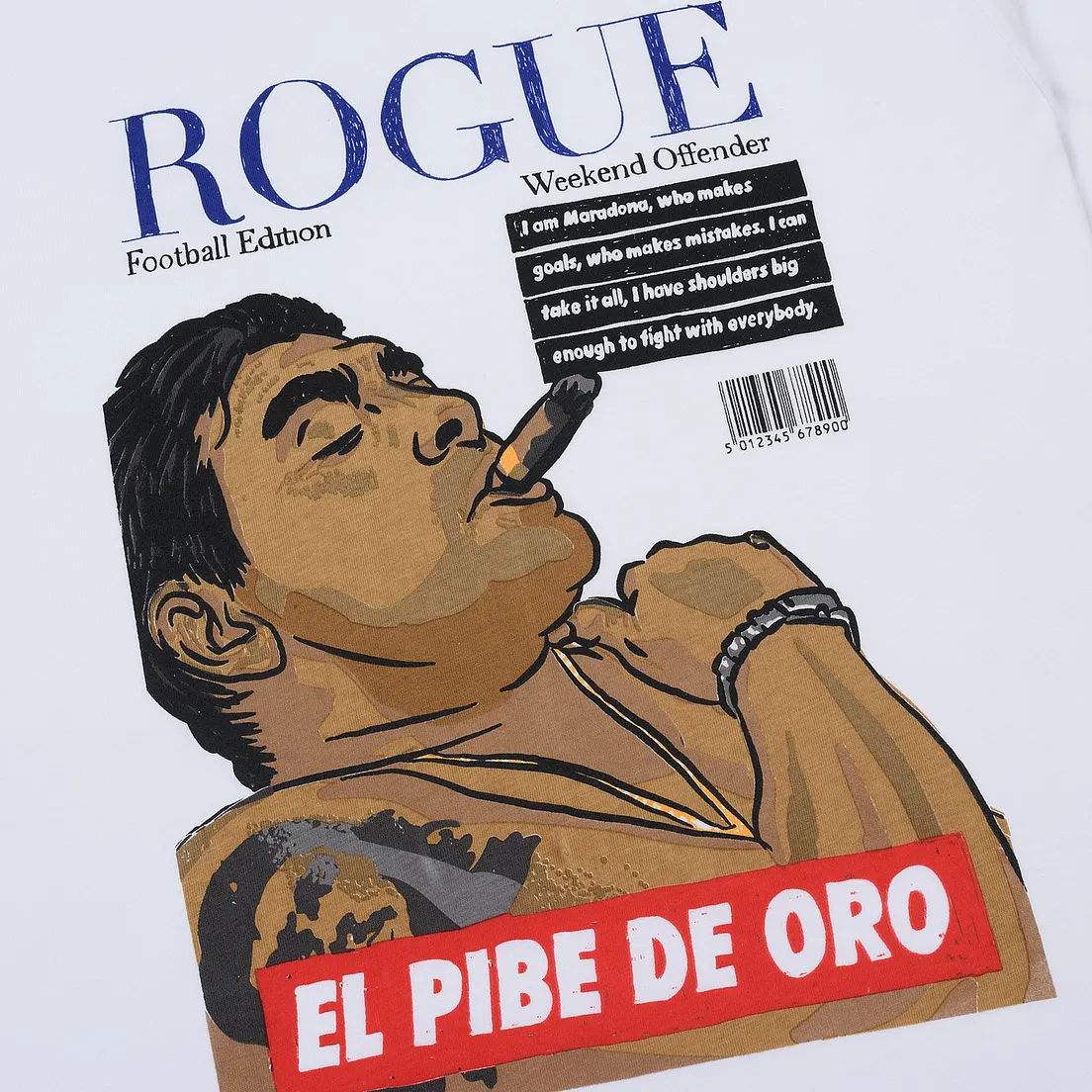 Weekend Offender Мужская футболка Rogue Maradona