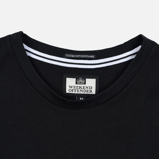 Мужская футболка Weekend Offender Santiago Black
