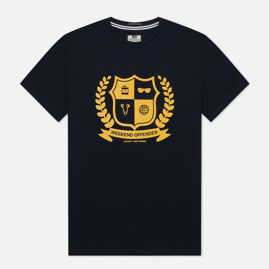 Мужская футболка Weekend Offender Shield Navy