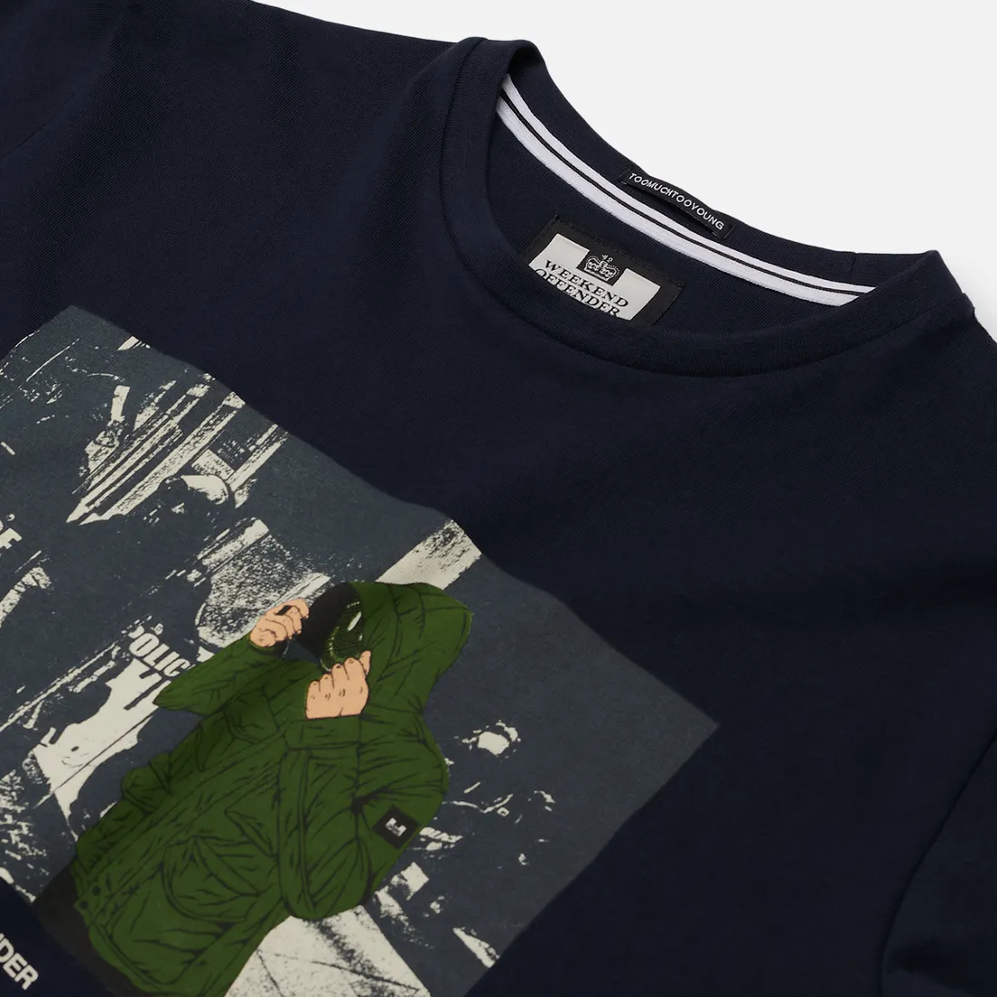 Weekend Offender Мужская футболка Smiley
