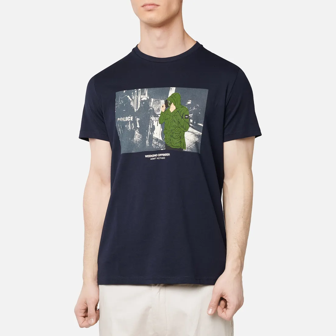 Weekend Offender Мужская футболка Smiley