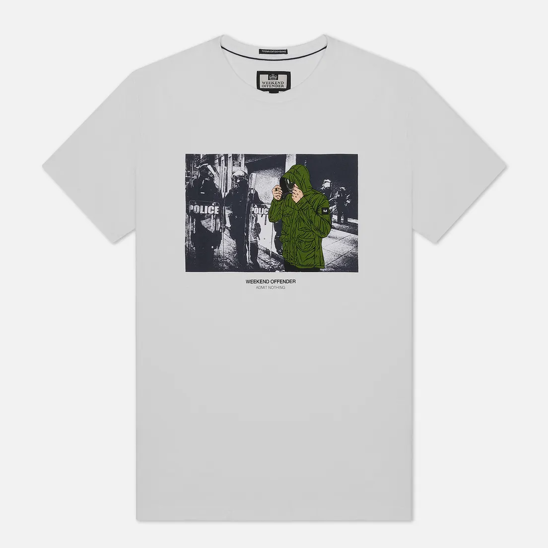 Weekend Offender Мужская футболка Smiley