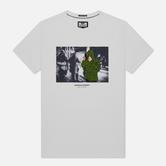 Мужская футболка Weekend Offender Smiley White