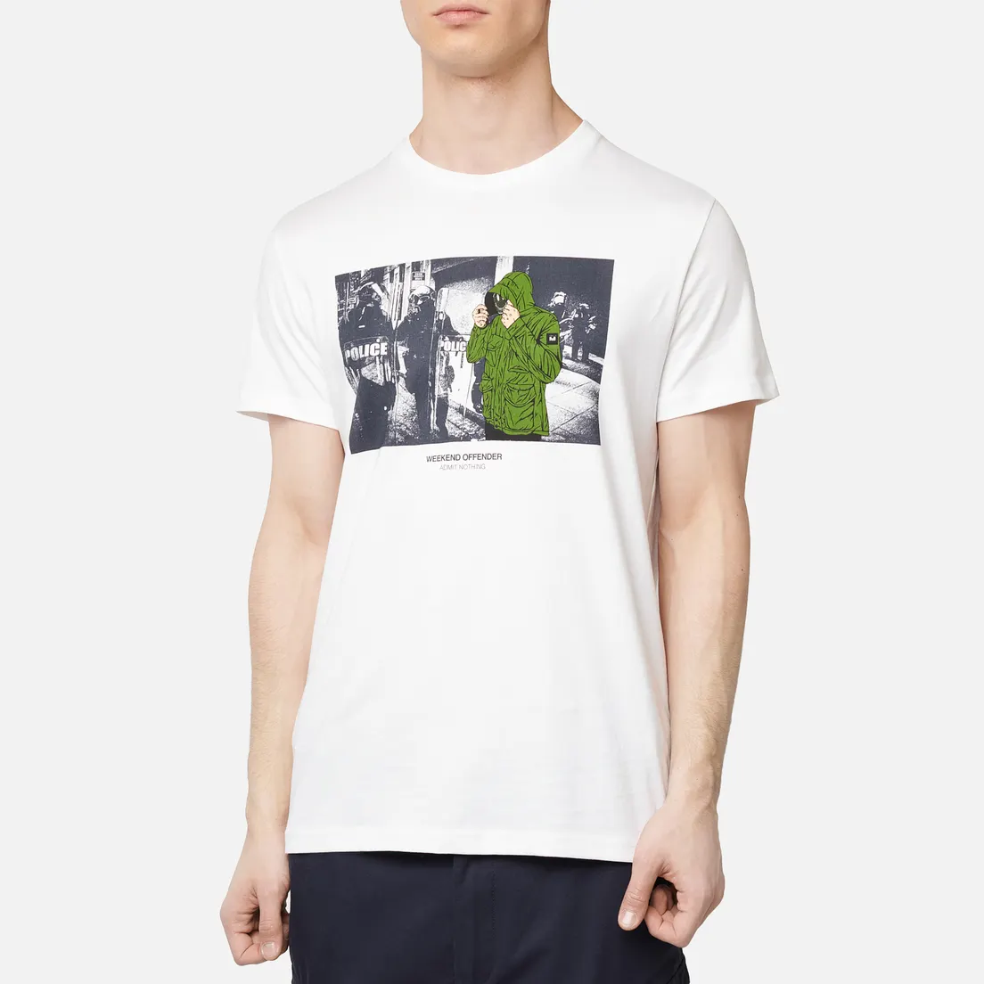 Weekend Offender Мужская футболка Smiley