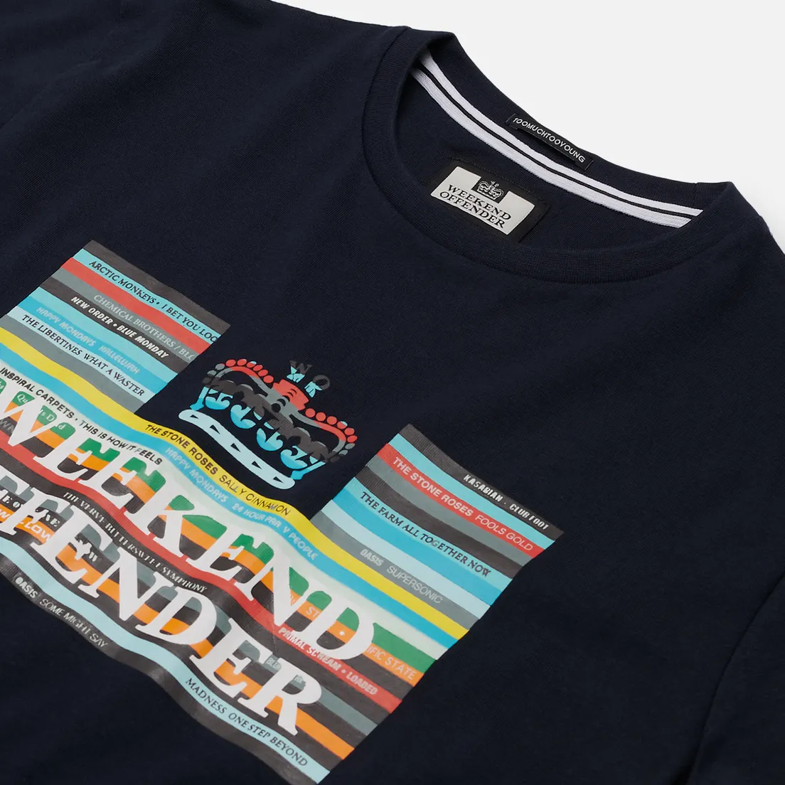 Weekend Offender Мужская футболка Spines