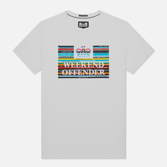 Мужская футболка Weekend Offender Spines White