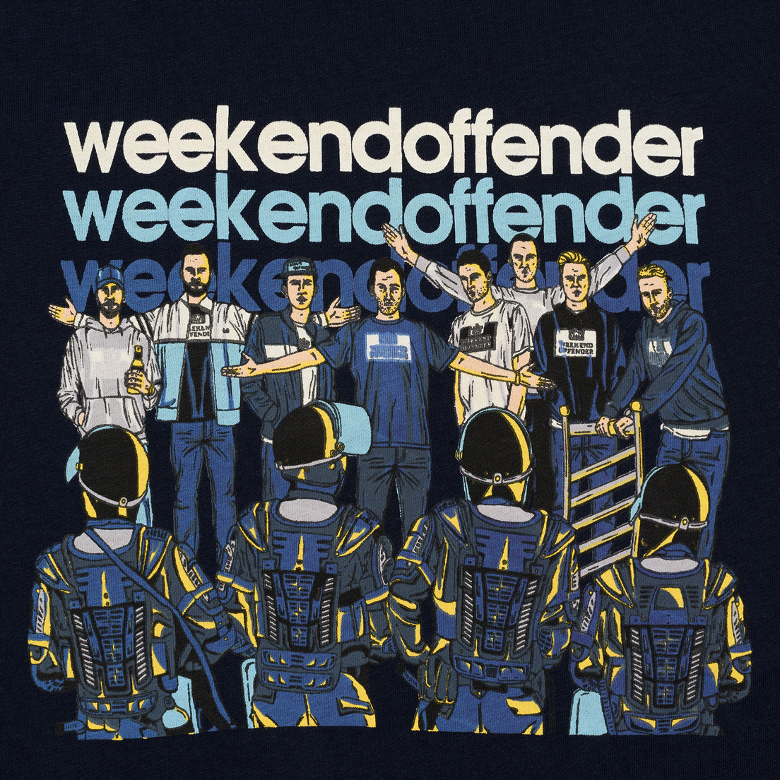 Weekend Offender Мужская футболка Stand Off