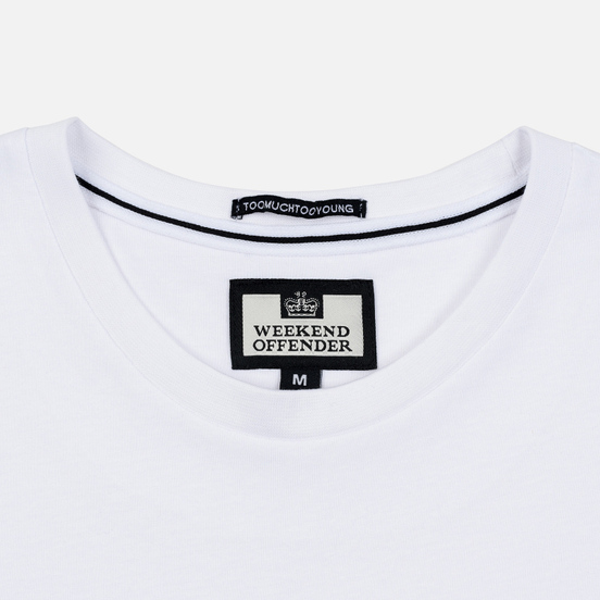 Мужская футболка Weekend Offender The Firm White