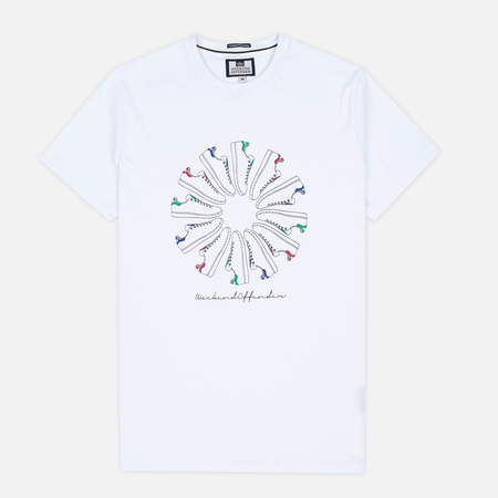Мужская футболка Weekend Offender Trainer Wheel White