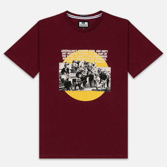 Мужская футболка Weekend Offender Trouble Garnet