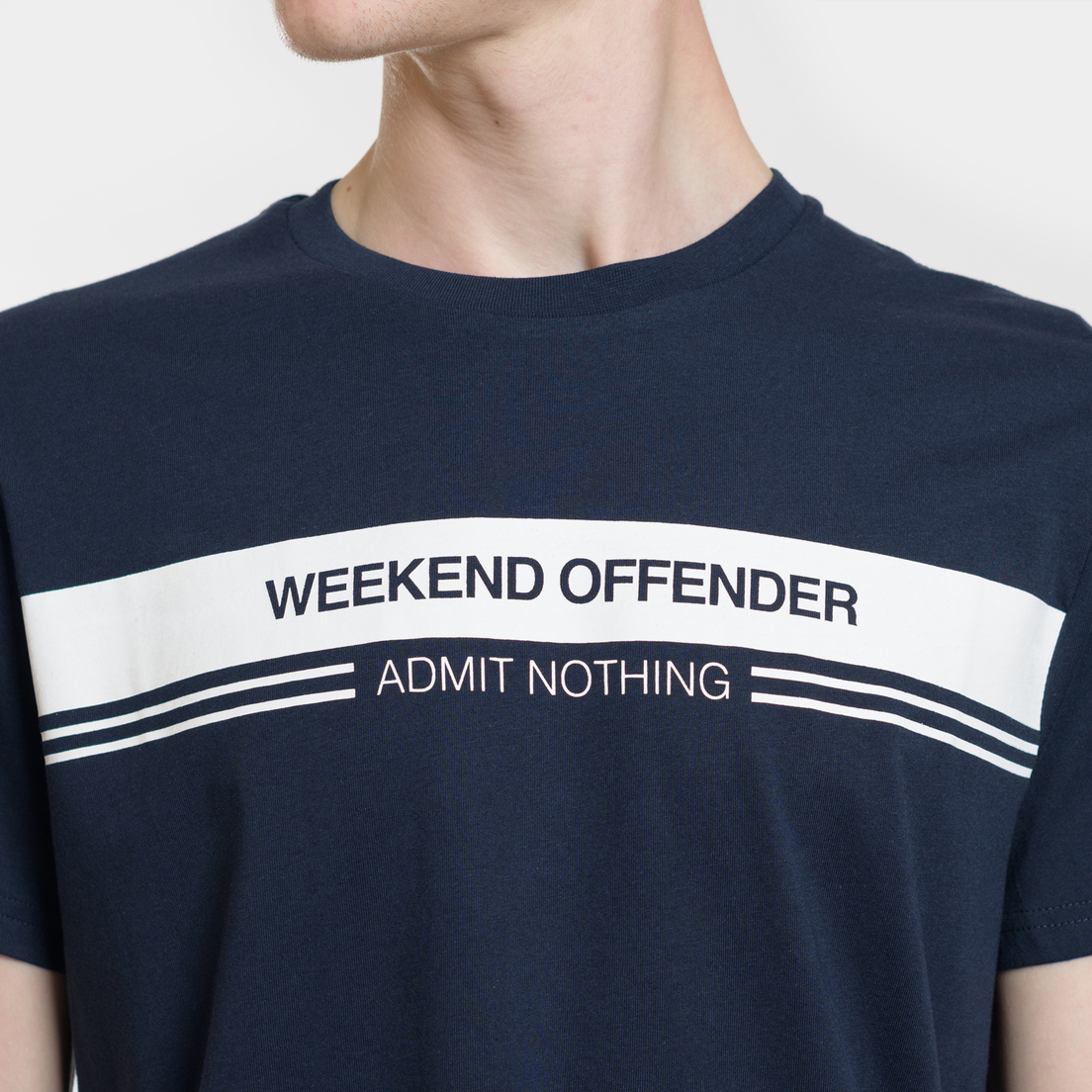 Weekend Offender Мужская футболка W.O.A.N. Chest Stripe