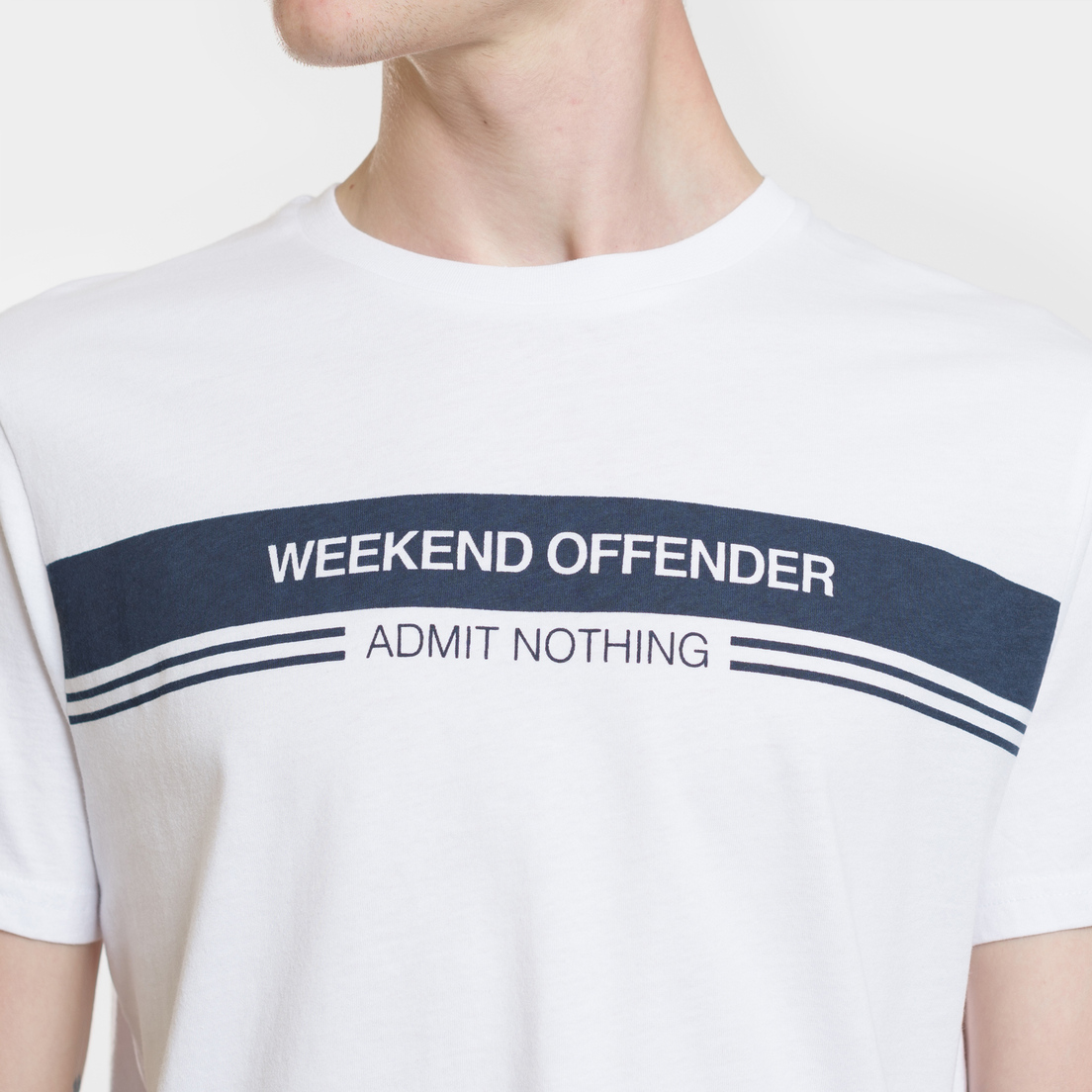 Weekend Offender Мужская футболка W.O.A.N. Chest Stripe
