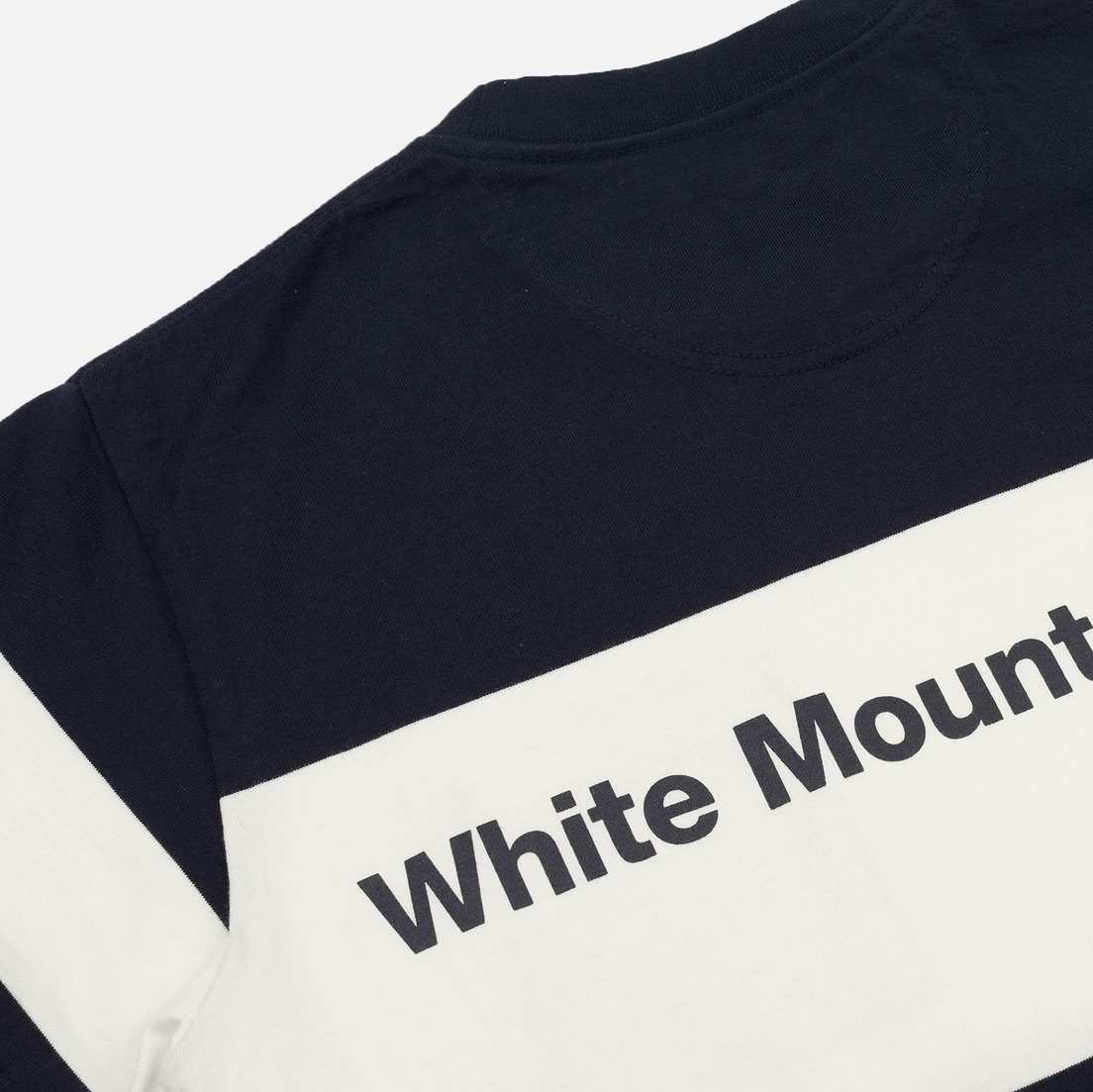 White Mountaineering Мужская футболка Multi Border Pocket