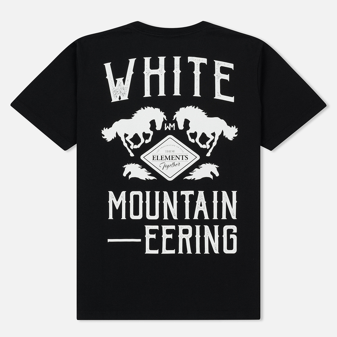 White Mountaineering Мужская футболка Printed Front W