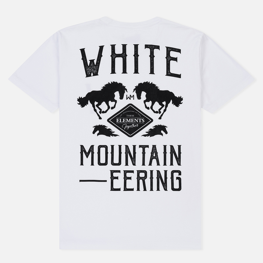 White Mountaineering Мужская футболка Printed Front W