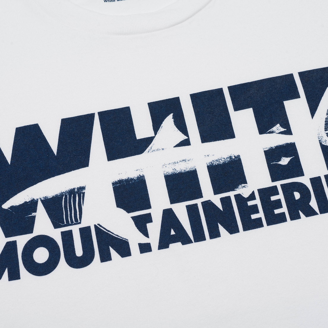 White Mountaineering Мужская футболка Printed Shark