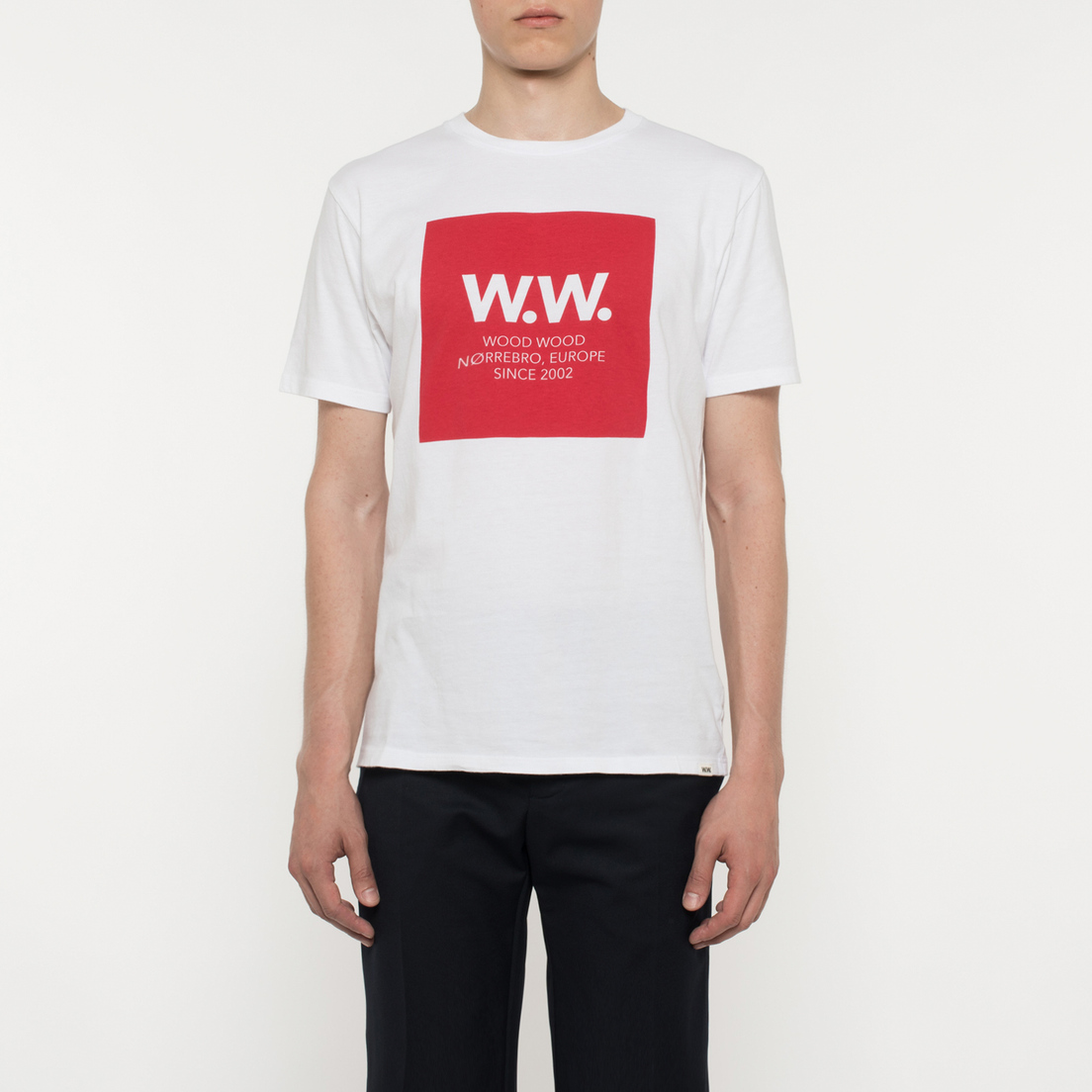 Wood Wood Мужская футболка WW Square