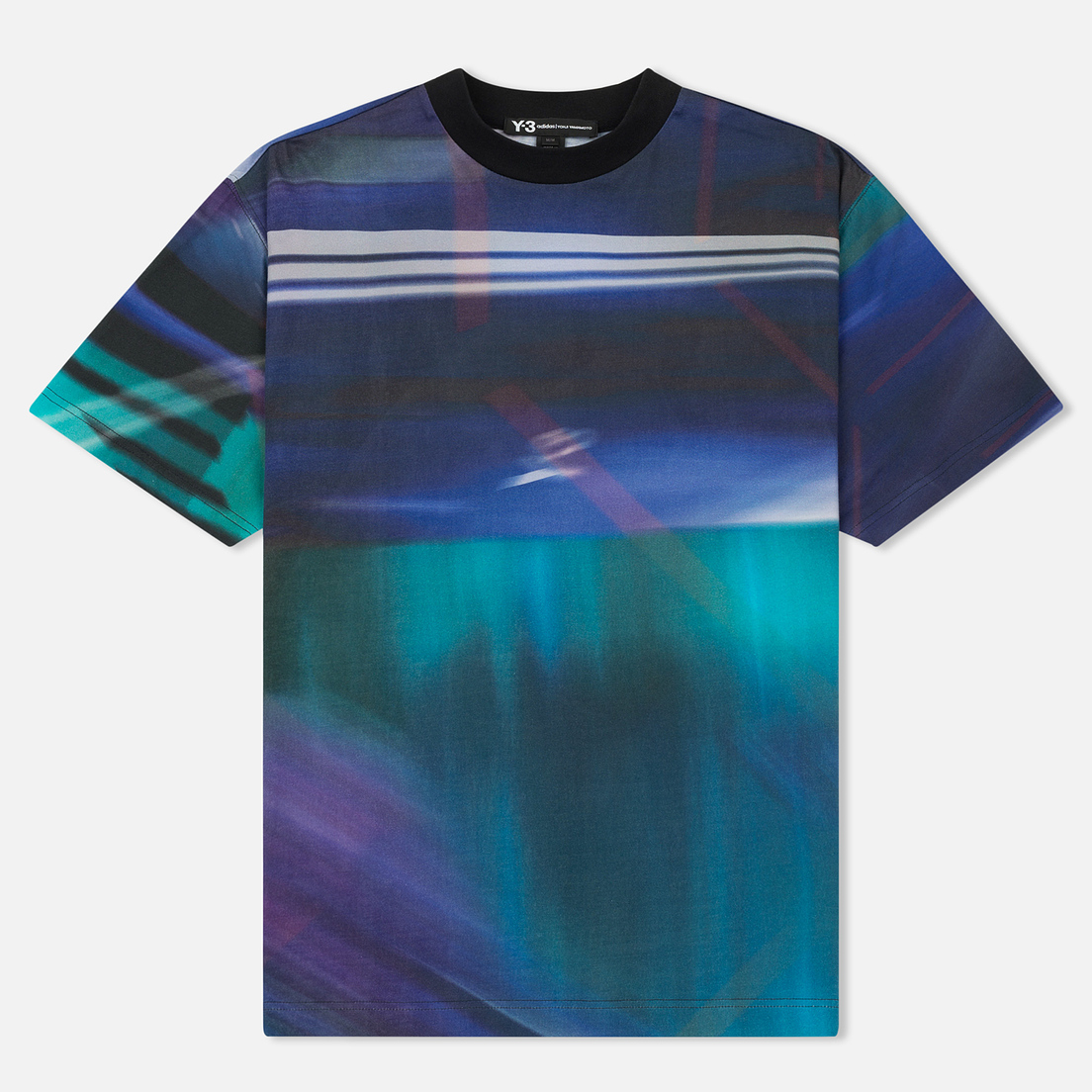Y-3 Мужская футболка All Over Print Stripe Continuum