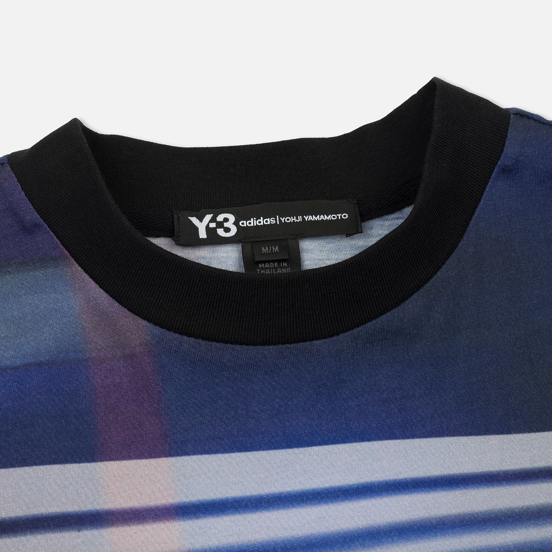 Y-3 Мужская футболка All Over Print Stripe Continuum