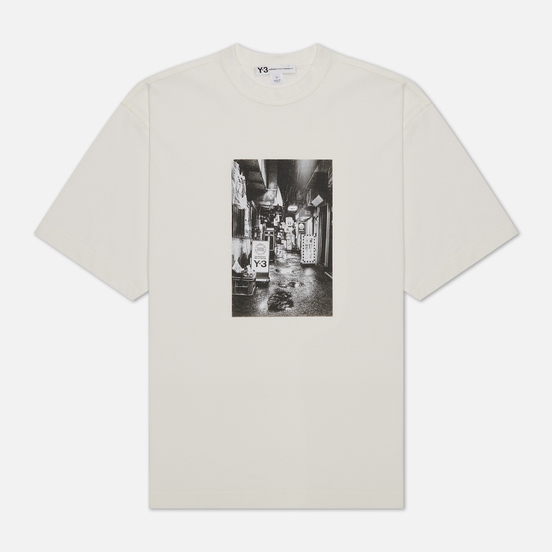 Мужская футболка Y-3 Alleway Graphic Core White