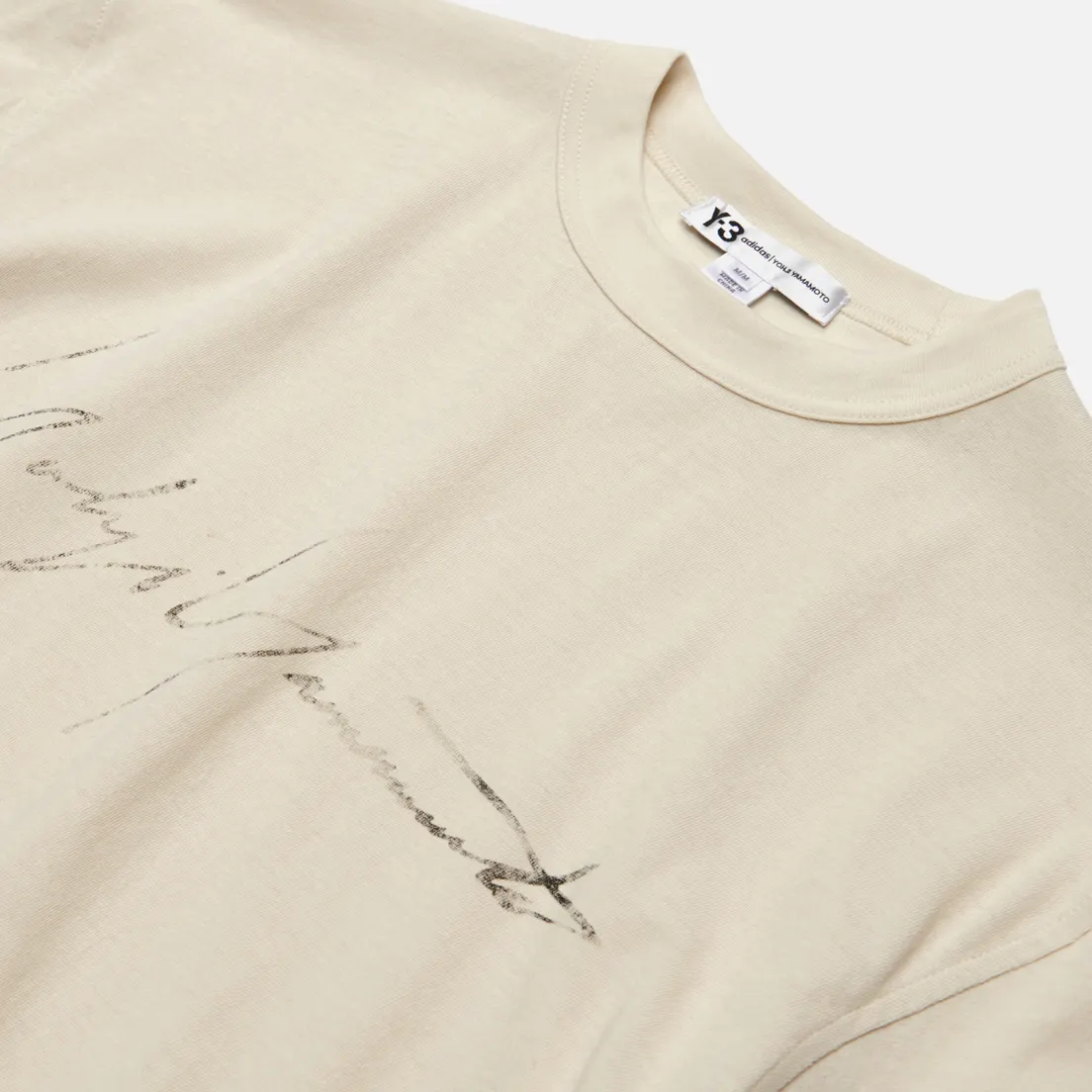 Y-3 Мужская футболка Distressed Signature