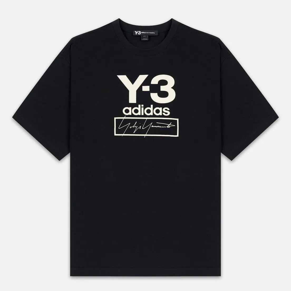 Y-3 Мужская футболка Stacked Logo FW19