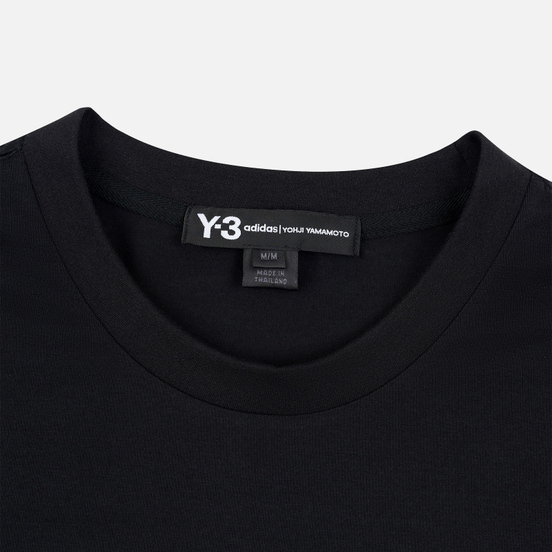 Мужская футболка Y-3 Stacked Logo FW19 Black