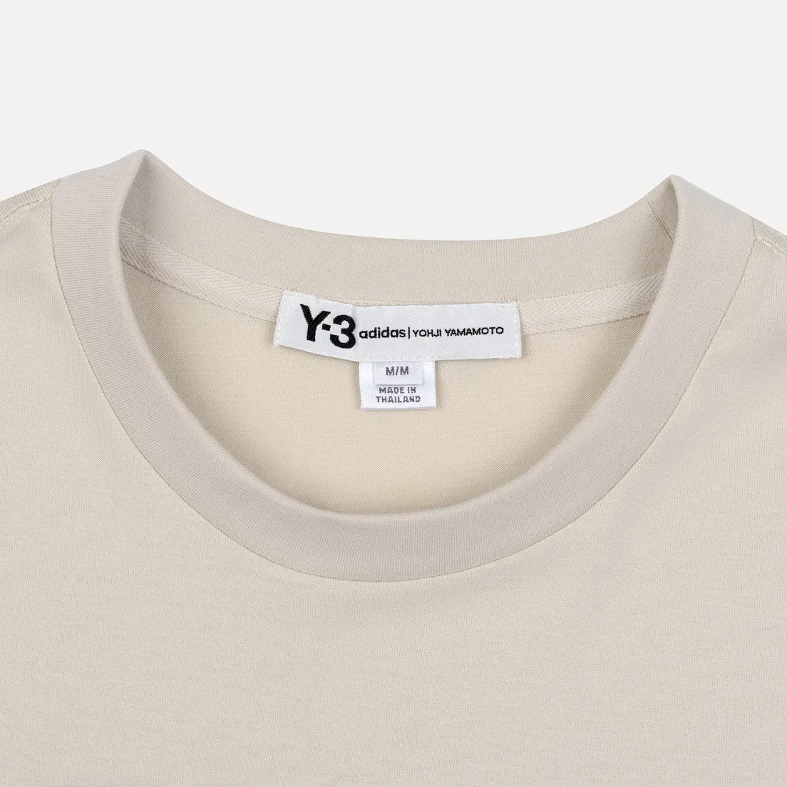 Y-3 Мужская футболка Stacked Logo FW19
