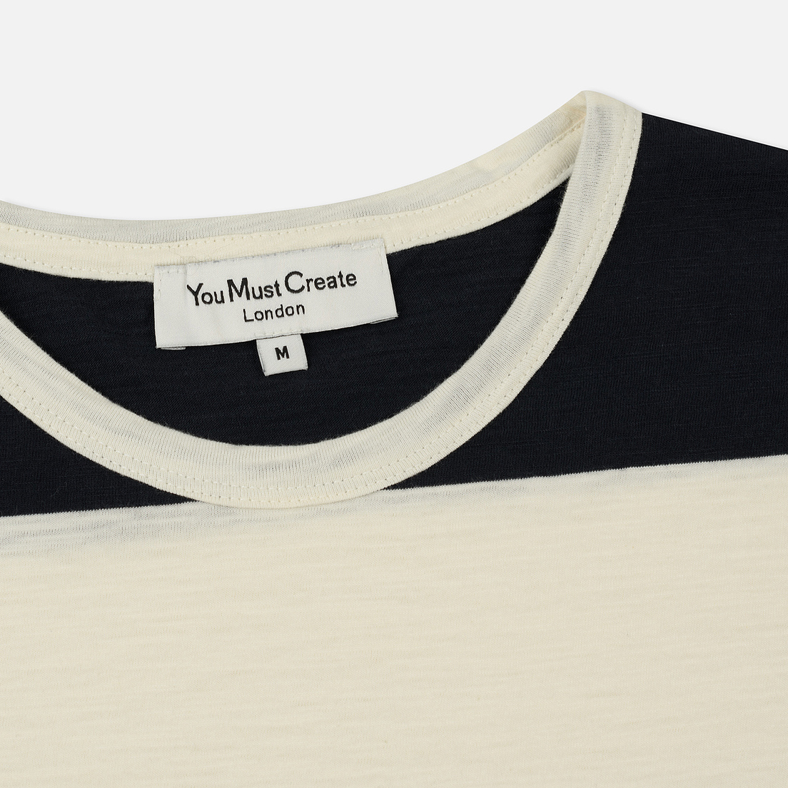 YMC Мужская футболка Baja Wide Stripe Slub Jersey