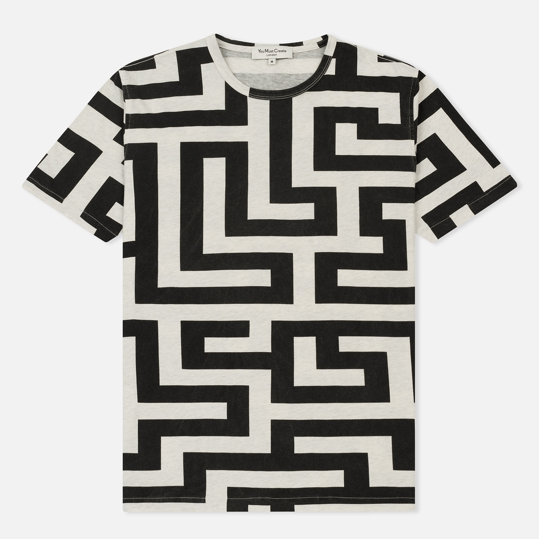 YMC Мужская футболка Maze Print
