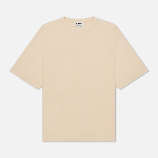 Мужская футболка YMC Triple Slub Jersey Ecru