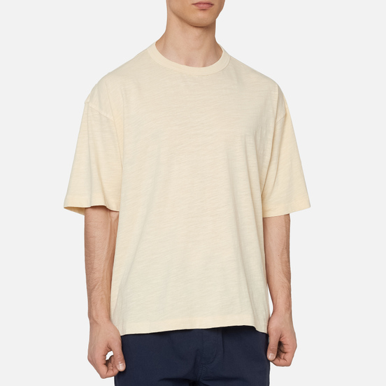 Мужская футболка YMC Triple Slub Jersey Ecru