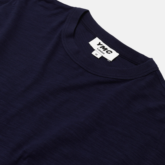 Мужская футболка YMC Triple Slub Jersey Navy