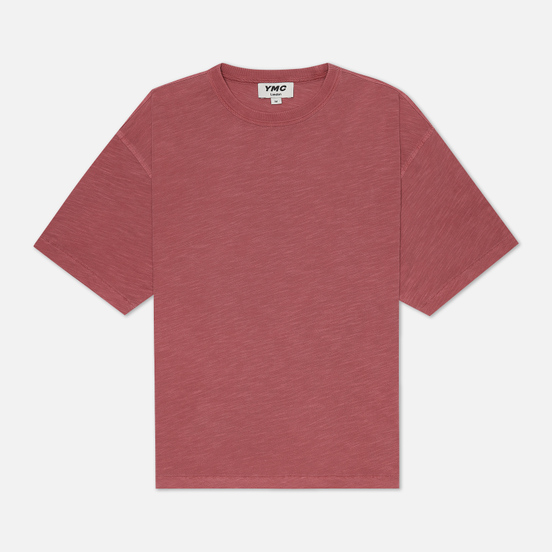 Мужская футболка YMC Triple Slub Jersey Pink