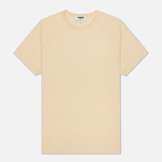Мужская футболка YMC TV Raglan Ecru