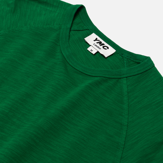 Мужская футболка YMC TV Raglan Green
