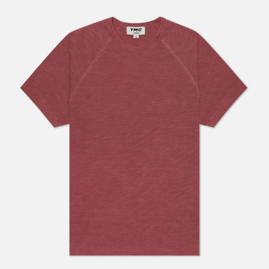 Мужская футболка YMC TV Raglan Pink