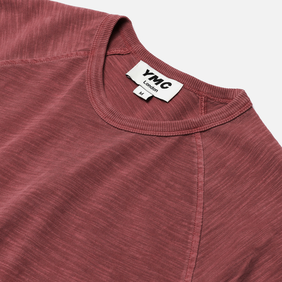 Мужская футболка YMC TV Raglan Pink