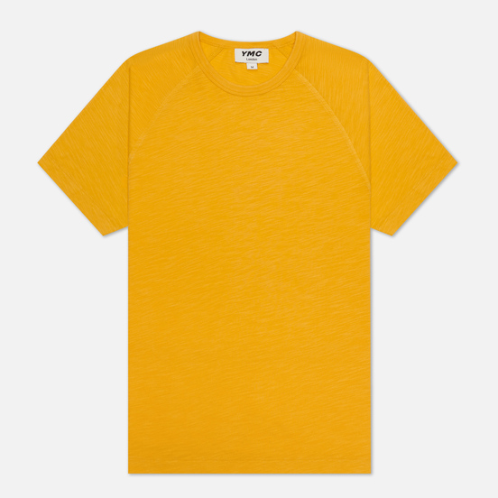 Мужская футболка YMC TV Raglan Yellow