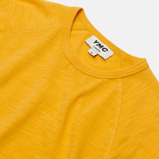 Мужская футболка YMC TV Raglan Yellow