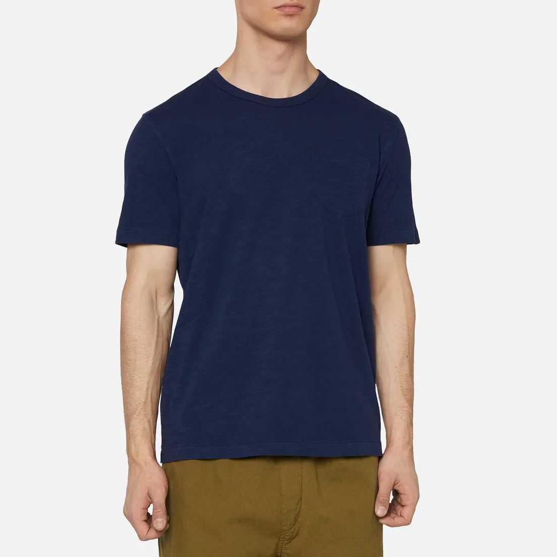 YMC Мужская футболка Wild Ones Pocket Garment Dyed