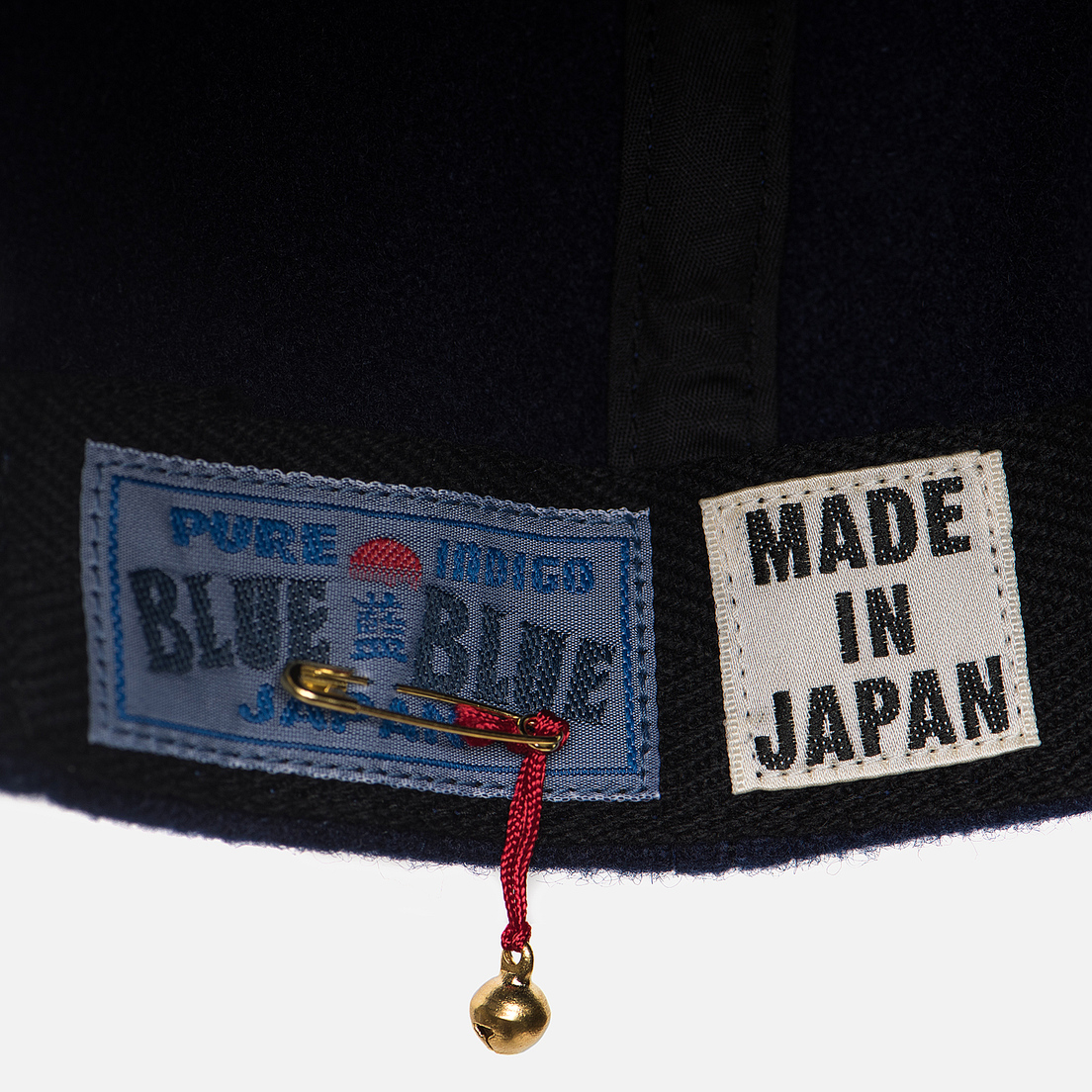 Blue Blue Japan Кепка J5646 Hand Dyed Melton Classic Baseball
