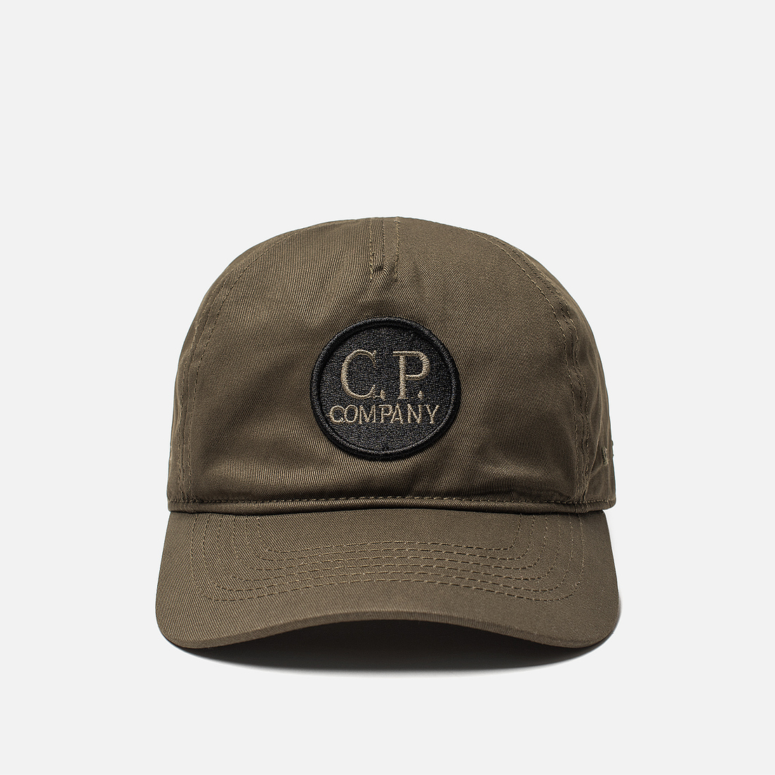 C.P. Company Кепка Cotton Gabardine Goggle Logo