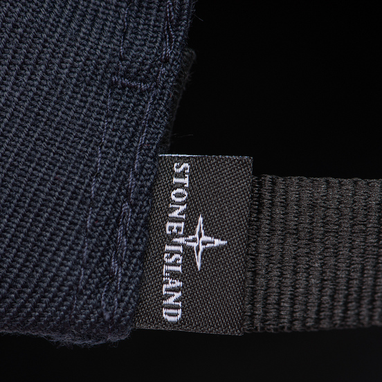 Кепка Stone Island Wool Mix Compass Logo Embroidered Blue