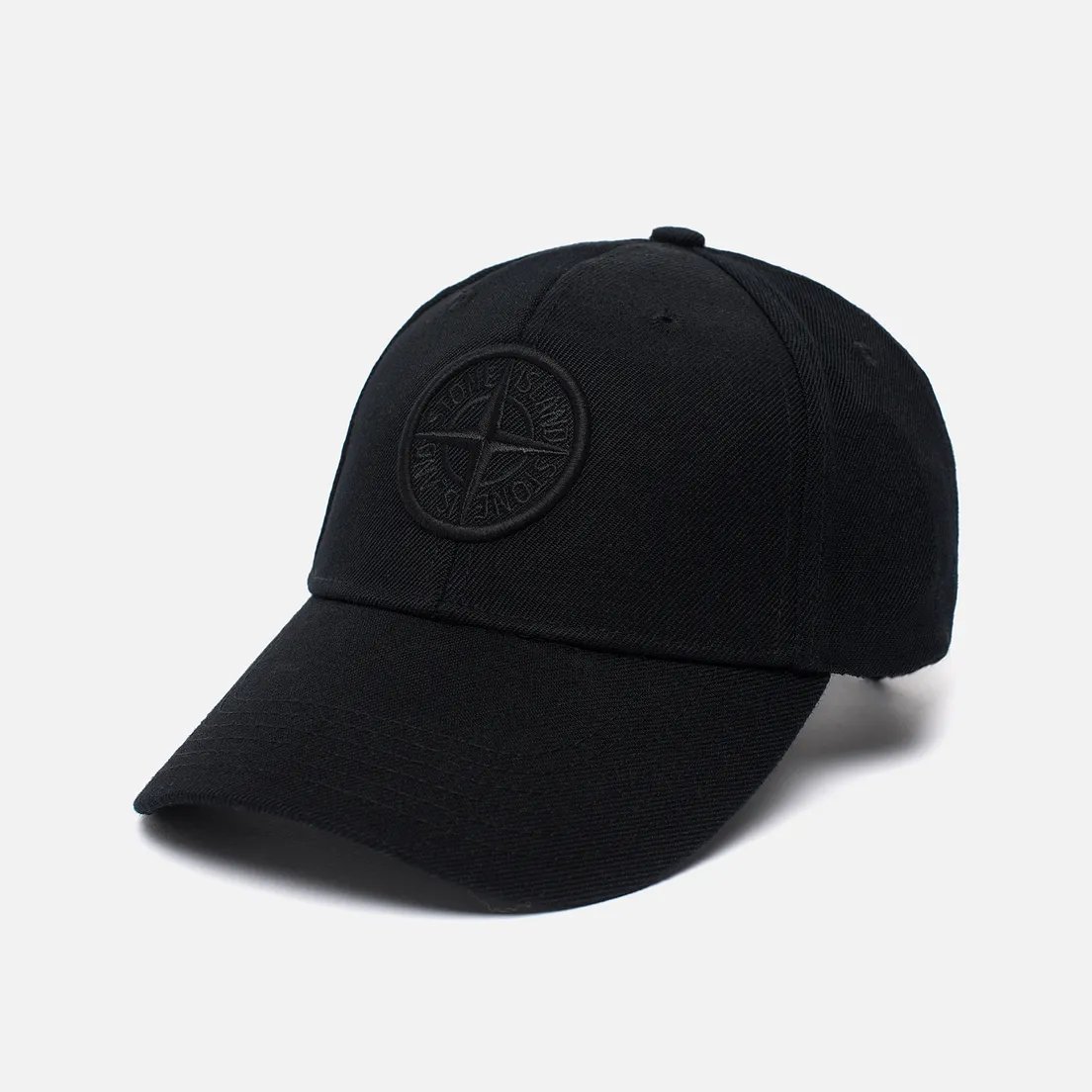 Stone Island Кепка Wool Mix Compass Logo Embroidered