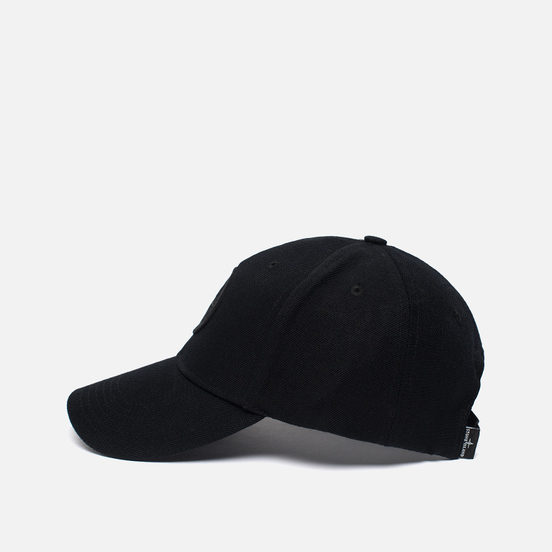 Кепка Stone Island Wool Mix Compass Logo Embroidered Black