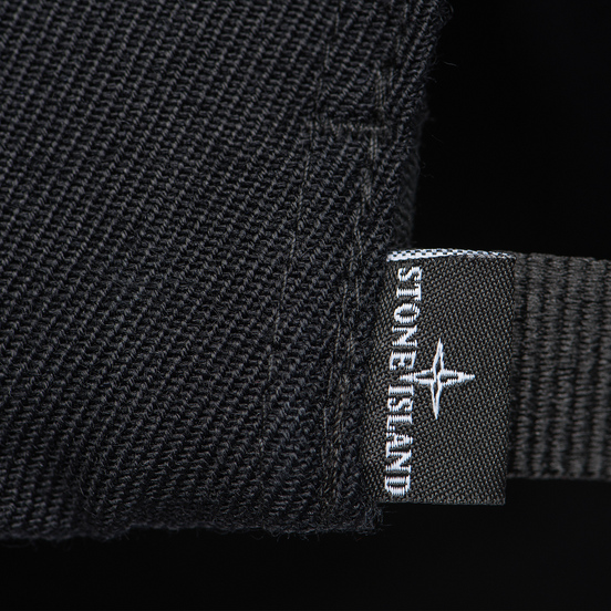 Кепка Stone Island Wool Mix Compass Logo Embroidered Black